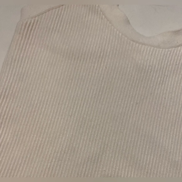 Abercrombie & Fitch White Ribbed Sweater Tank Top XS - Picture 2 of 7